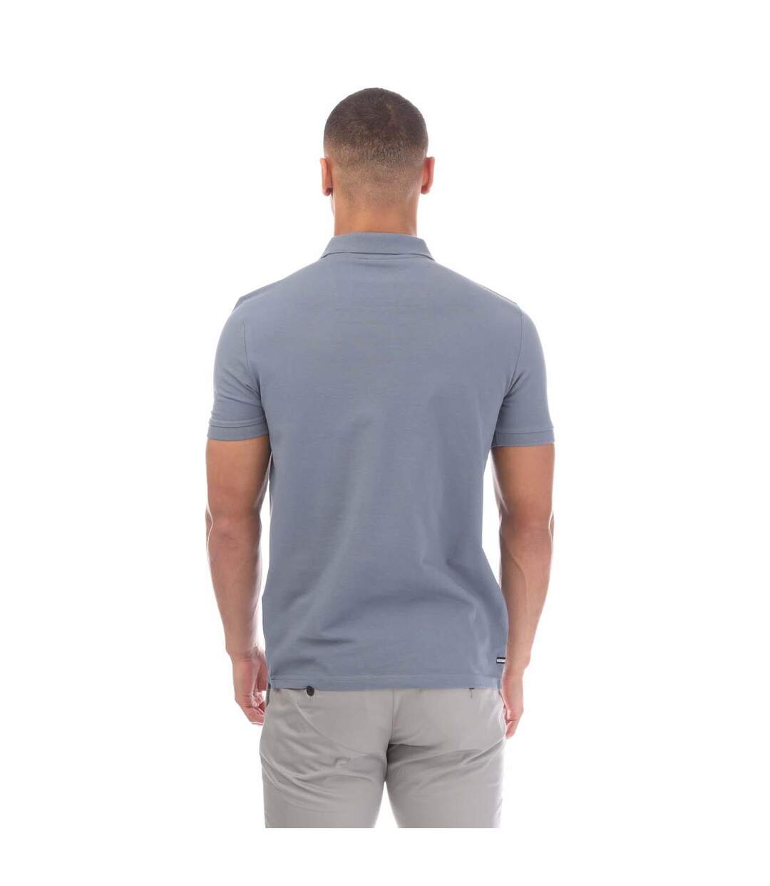 Mens Barnum Polo Shirt Blue Weekend Offender-3