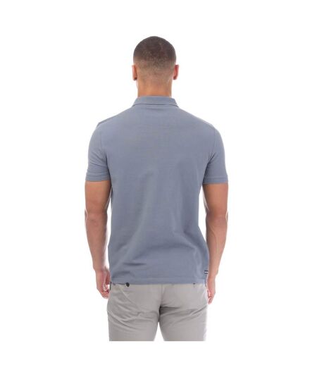 Mens Barnum Polo Shirt Blue Weekend Offender
