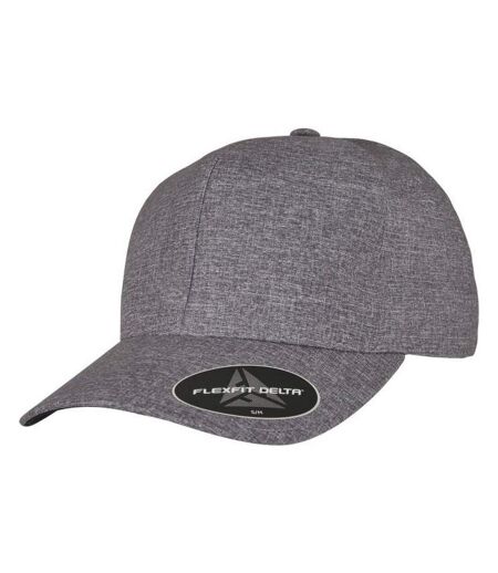 Casquette De Baseball Delta Carbon Bleu Chiné Flexfit