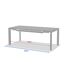 Table de jardin extensible en aluminium 8 places EVASION-3