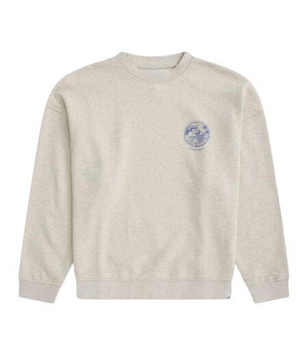 Womens/ladies Dakota Cromer Sweatshirt Beige Animal
