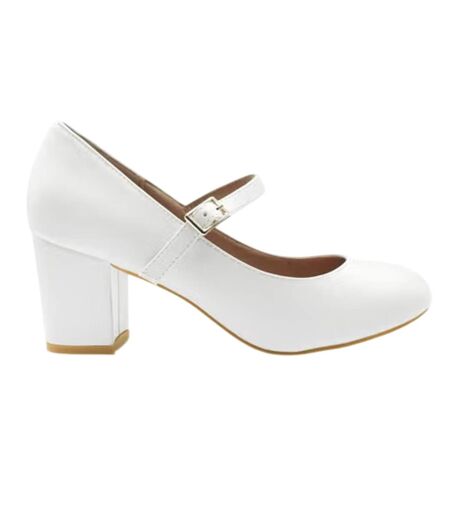 Chaussures Mary Jane Femme Blanc Where´s That From