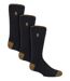 Heat Holders - 3 Paires Homme Chaussettes Hautes Hiver Travail Polaires