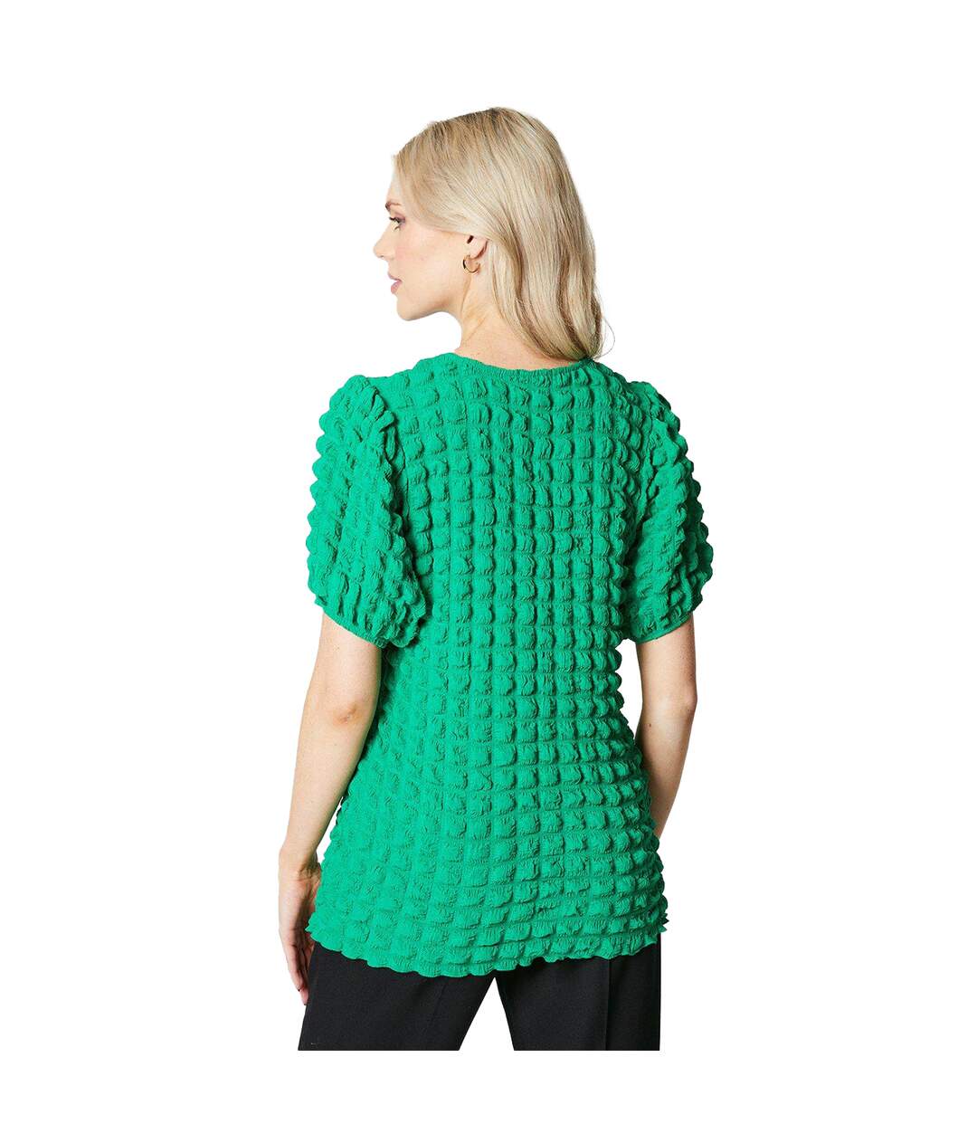 T-shirt femme vert Principles-2