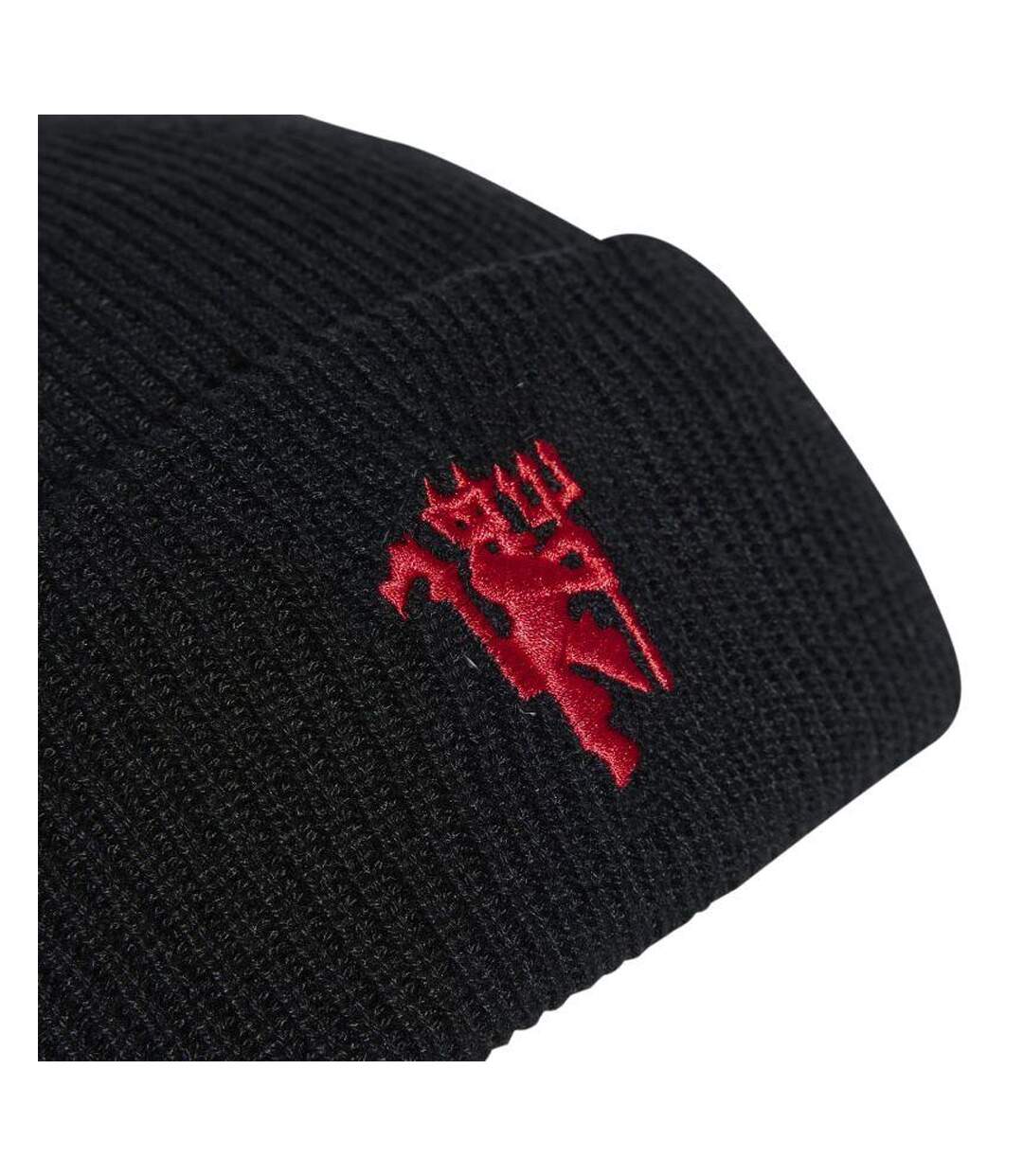 Bonnet Style Manchester United Fc Femme Noir Adidas-3