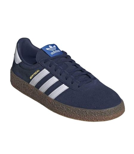 Baskets Motif/style 3 Rayures Originals Montreal Homme Bleu Marine Blanc Adidas