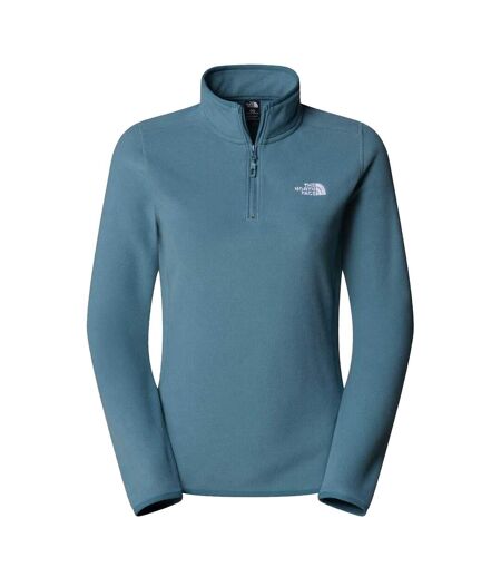 Haut Polaire Motif/style Logo Glacier Femme Bleu The North Face