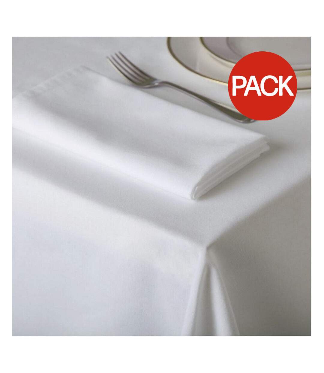 Belledorm Amalfi Napkins (Pack Of 4) (White) (One Size) - UTBM174-1