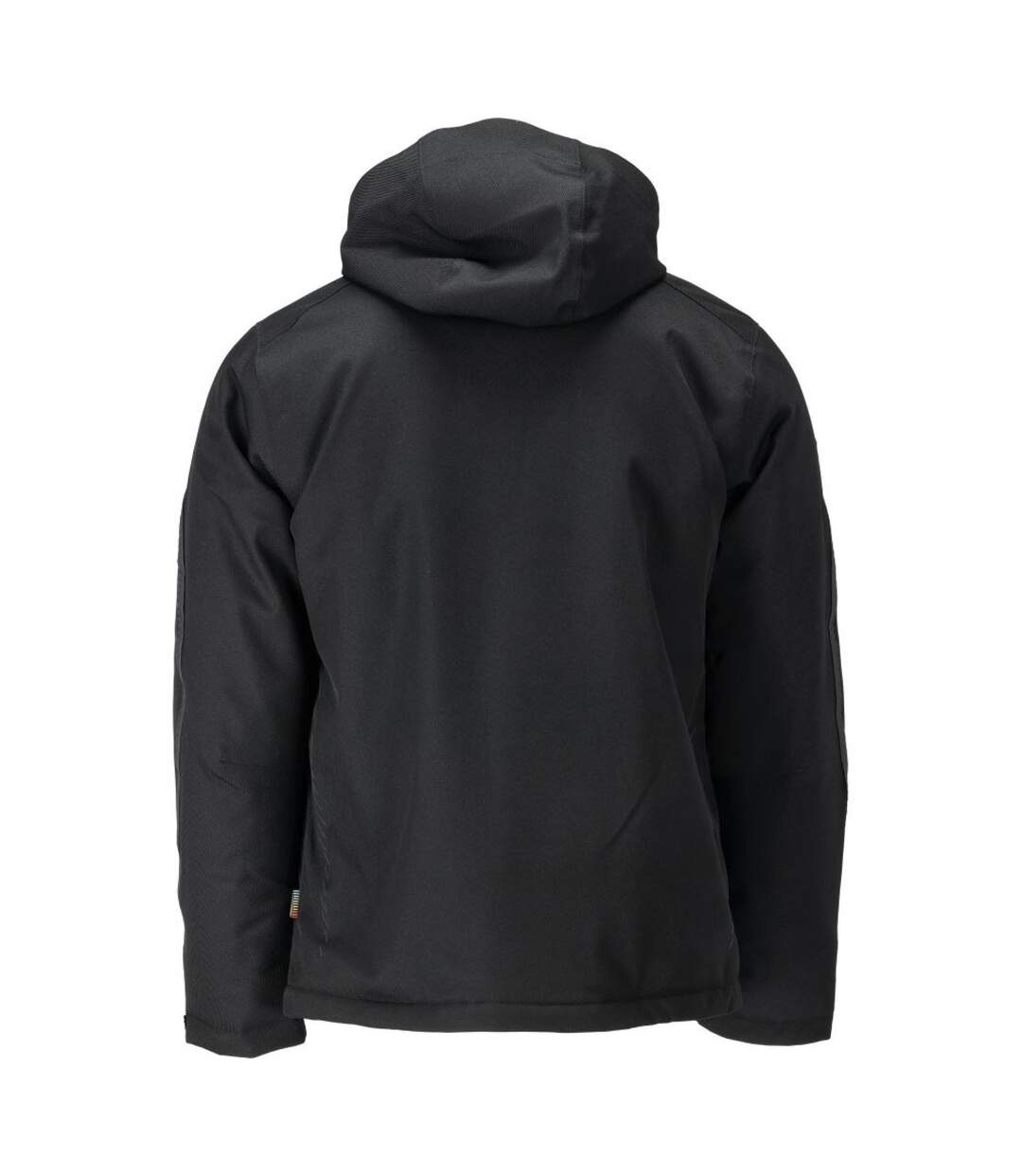 Mens Customised Winter Jacket Black Mascot-2