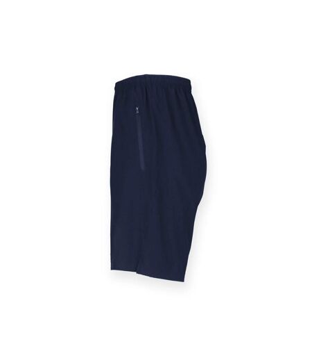 Mens Pro Stretch Sports Shorts Navy Finden & Hales