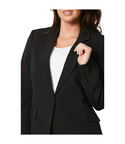 Principles Womens/Ladies Single-Breasted Blazer (Black) - UTDH6718