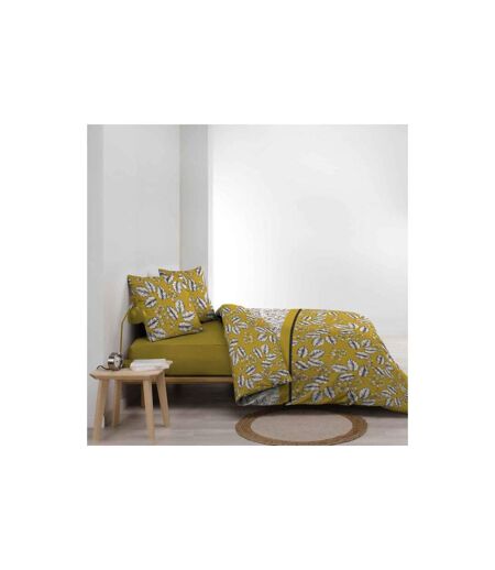 Parure de Lit 3 Pièces Marjolaine 240x220cm Ocre