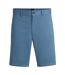 Mens Slim Chino Shorts Blue Boss-2