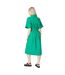 Robe chemisier mi-longue femme vert Principles