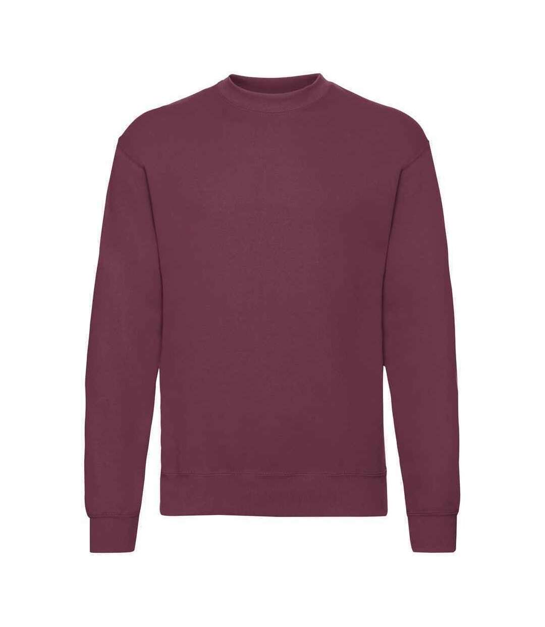 Sweat classic adulte bordeaux Fruit of the Loom-1