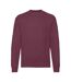 Fruit of the Loom Unisex Adult Classic Drop Shoulder Sweatshirt (Burgundy) - UTPC4446