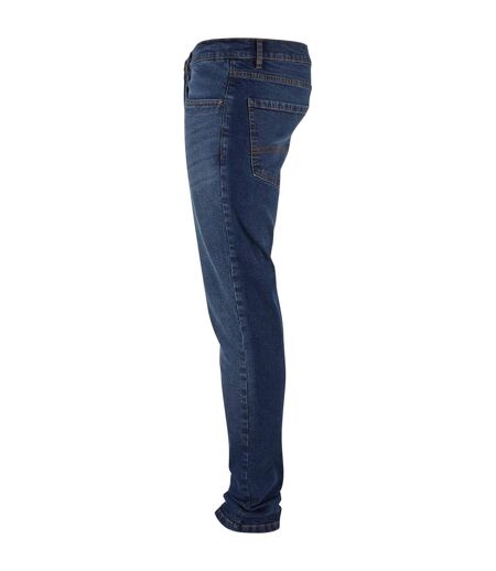 Jean Motif/style Effilé Homme Bleu Foncé Délavé Urban Classics