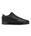 Mens Exofit Leather Low Trainers Black Silver Reebok-1