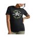 T-shirt Noir Femme Converse Chuck Taylor Floral - L-1