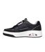 Womens/ladies Uno Court Leather Trainers Black Lilac Skechers-2