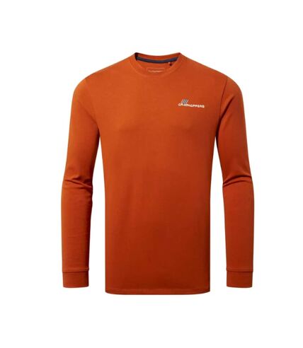 Craghoppers Womens/Ladies Holmes Long-Sleeved T-Shirt (Potters Clay) - UTCG1723