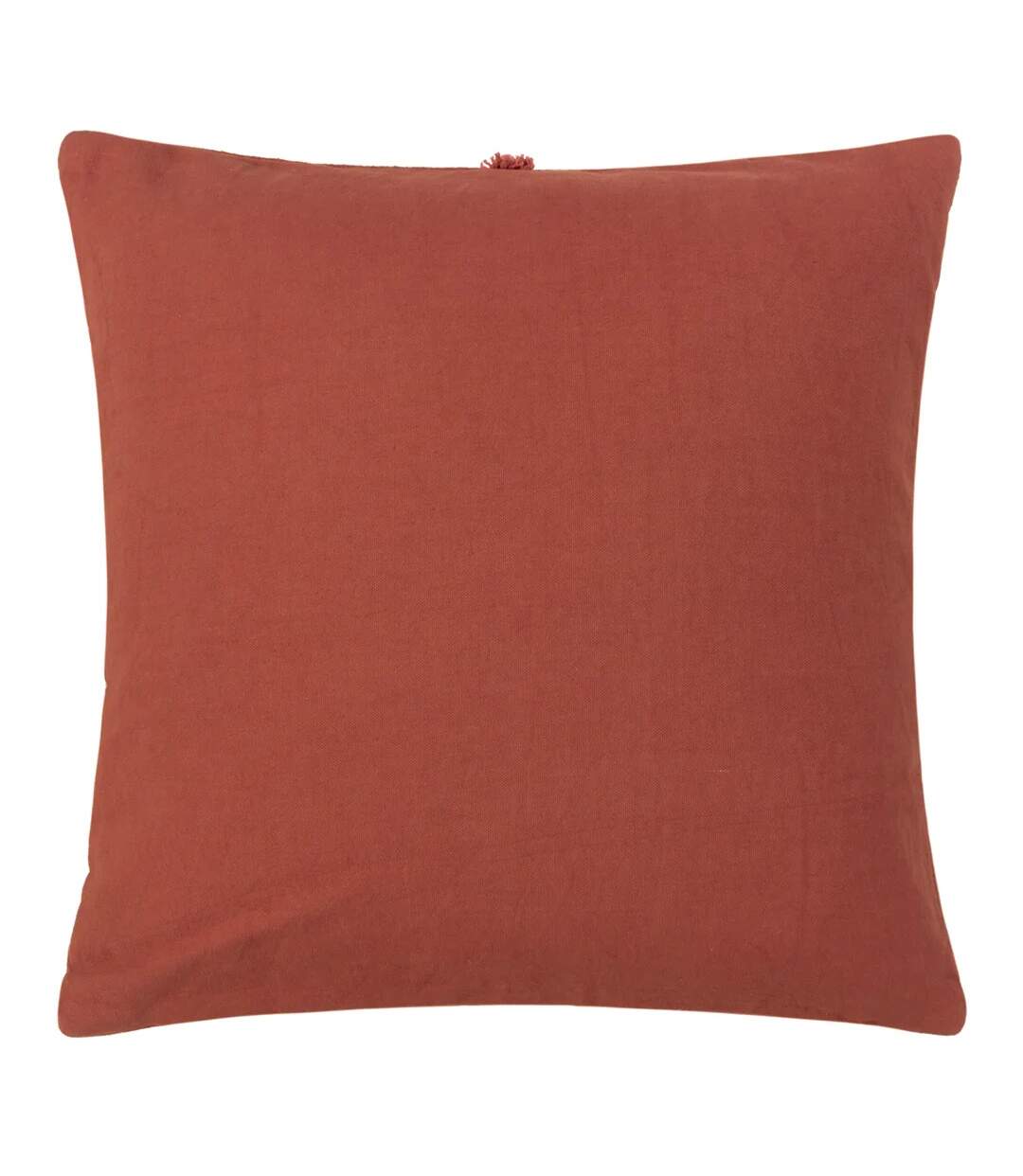 Dakota tufted cushion cover 45cm x 45cm clay Furn