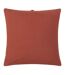 Dakota tufted cushion cover 45cm x 45cm clay Furn