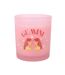 Wild Strawberry Gemini Zodiac Candle One Size Pink Something Different-1