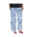 Pantalon Imprimé Bleu/Blanc Femme Vero Moda Marternity Mulla - L