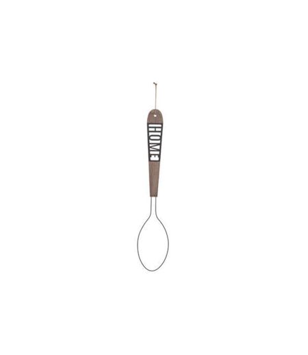 Décoration Murale Design Cuillère 77cm Marron