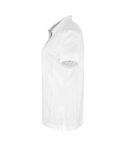 Polo Coolchecker Femme Blanc Premier