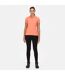 Womens/ladies Sinton Polo Shirt Fusion Coral Regatta-1