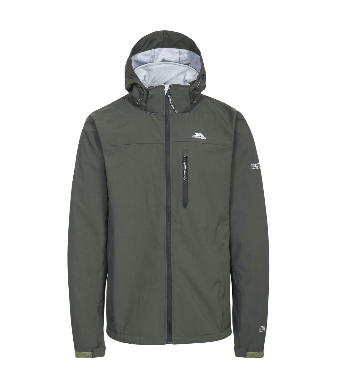 Veste softshell stanford homme kaki Trespass-1