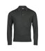 Polo Manches Longues Homme Vert Tee Jays-1