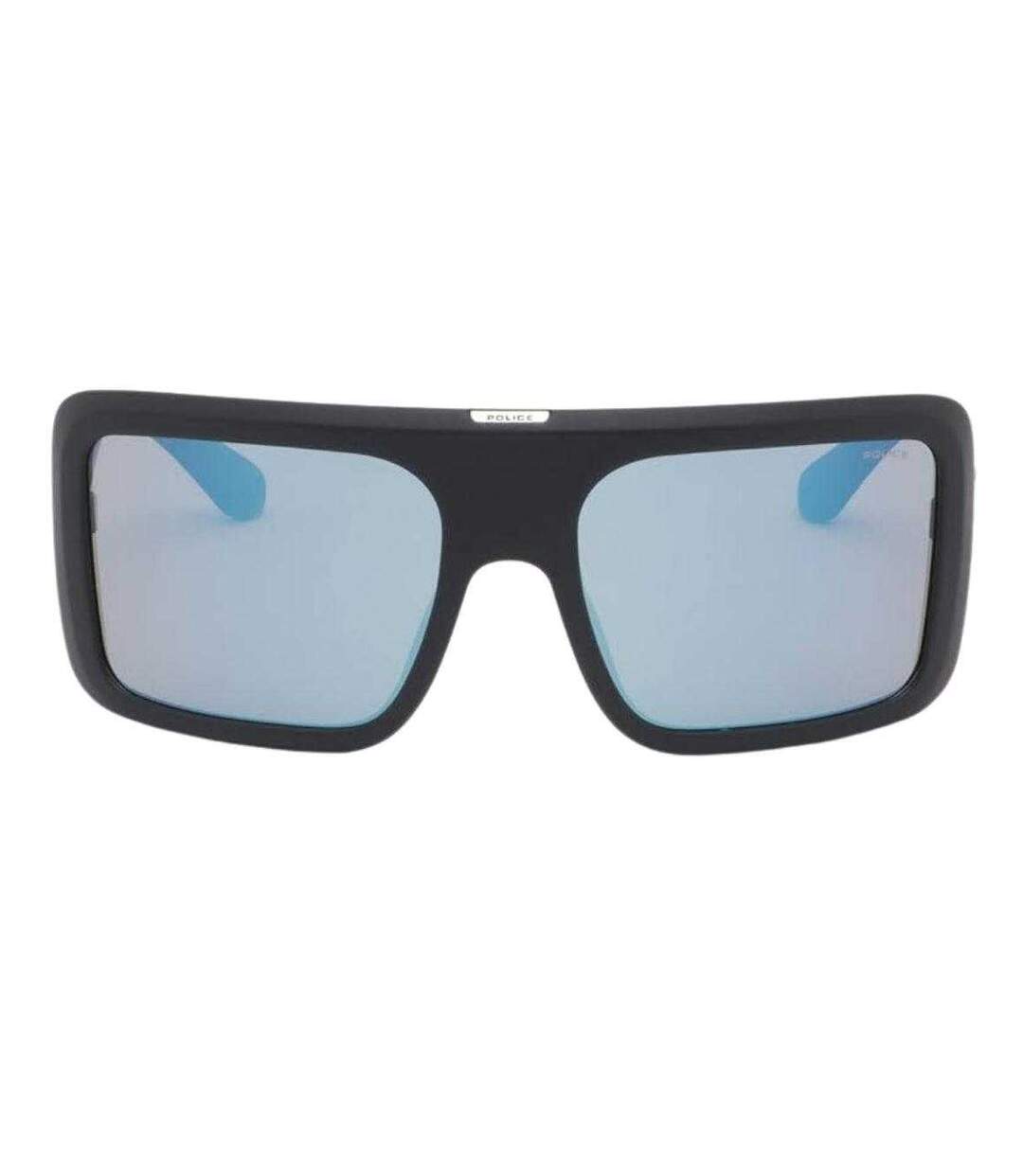 Lunettes De Soleil Motif/style Mat Homme Taille Unique Noir Police-1