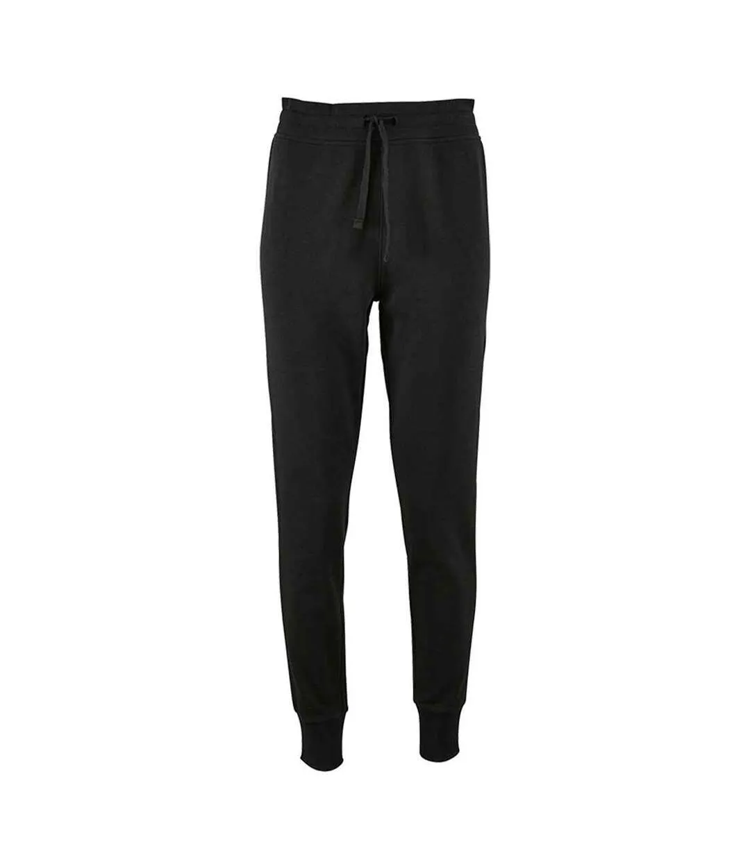 Womens/ladies Jake Slim Jogging Bottoms Black SOLS-1