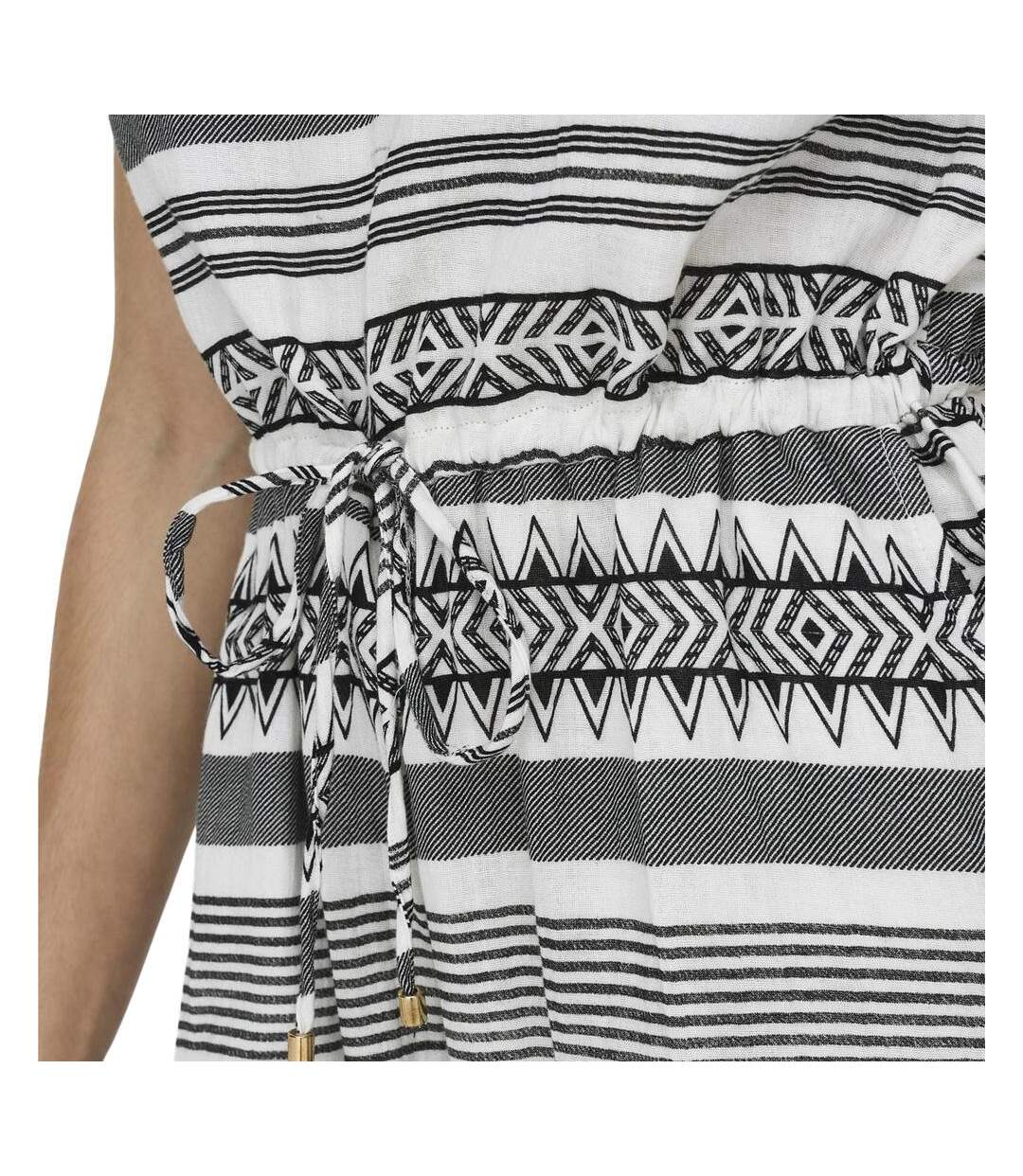 Combinaison blanc/gris/noir femme only nora - l-2