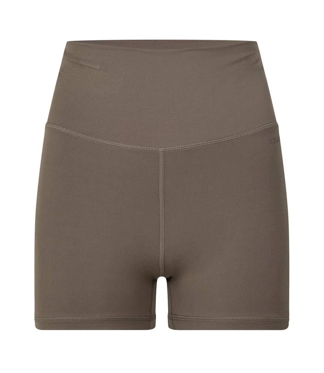 Womens/ladies Slim Shorts Ash USA-3
