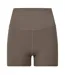 Womens/ladies Slim Shorts Ash USA-3