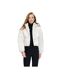 Doudoune Matelassée Motif/style Métallisé Femme Blanc Minoti-1