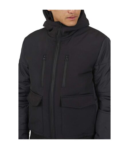 Doudoune Softshell Homme Noir Brave Soul