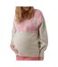 Pull écru femme mamalicious lilka-1