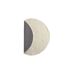 Tapis Déco Texturé Rond Niklas 200cm Blanc-2