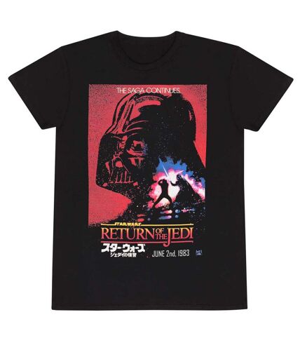 Star Wars: Return Of The Jedi - T-shirt - Adulte (Noir) - UTHE1756