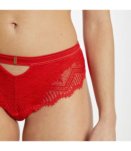 Shorty tanga rouge Sophia