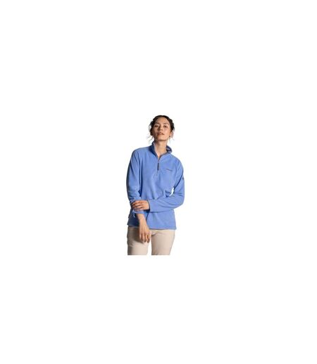 Haut Polaire À Col Montant Zippé Nation Trust Miska Femme Bleu Clair Craghoppers