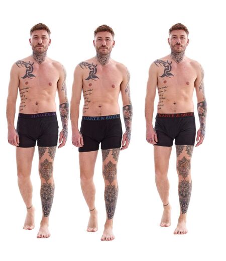 Boxers Motif/style Uni Homme Noir Harte & Soul