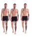 Boxers Motif/style Uni Homme Noir Harte & Soul-4