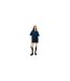 Robe Chemisier Courte Femme Bleu Marine Foncé Tommy Jeans-1