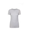 Next Level - T-shirt manches courtes - Femme (Blanc chiné) - UTPC3496
